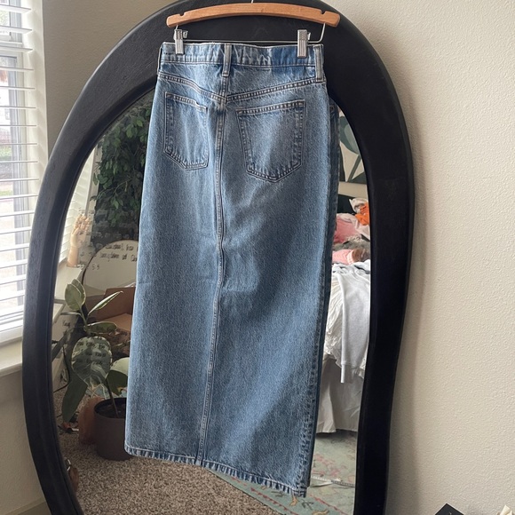 A&F denim maxi skirt - Picture 4 of 4